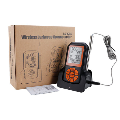Wireless Digital Meat Thermometer – Precise Temp Monitoring for BBQ, Oven & Grill